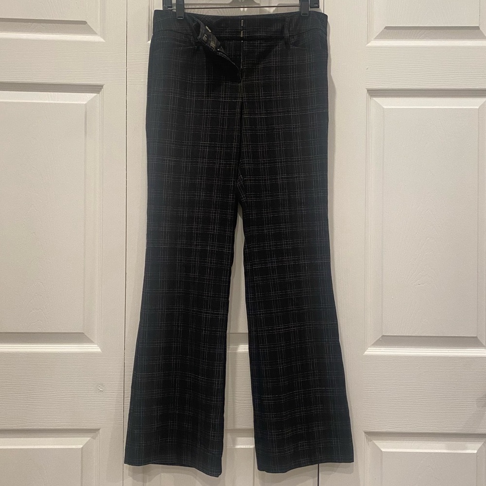 New York & Co. Plaid Dress Pants, Size 6